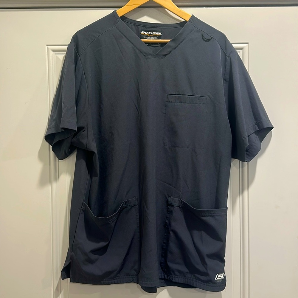 Sketchers Barco men’s grey large- XL grey scrubs